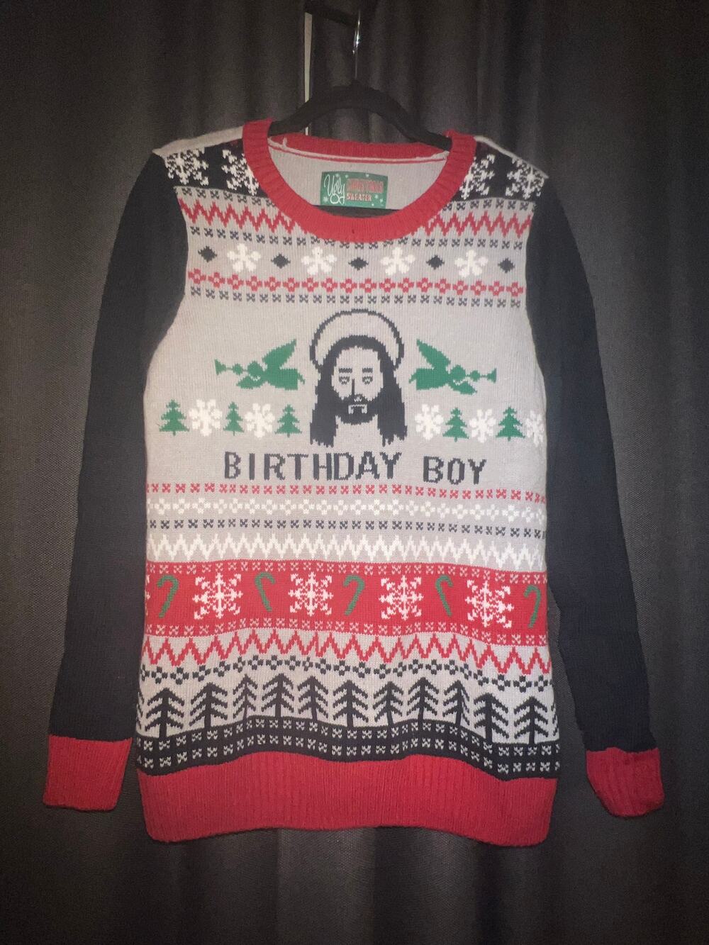 Ugly Christmas Sweater Xmas Size Large